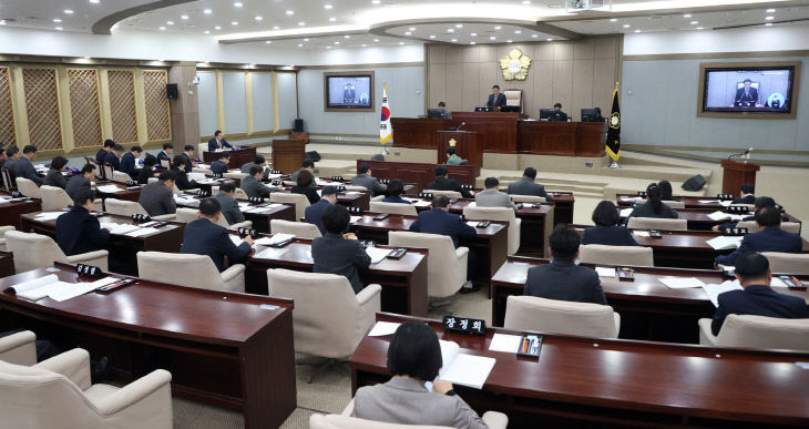 수원특례시의회, 조례안 11개 안건 가결 ‘임시회’ 폐회.