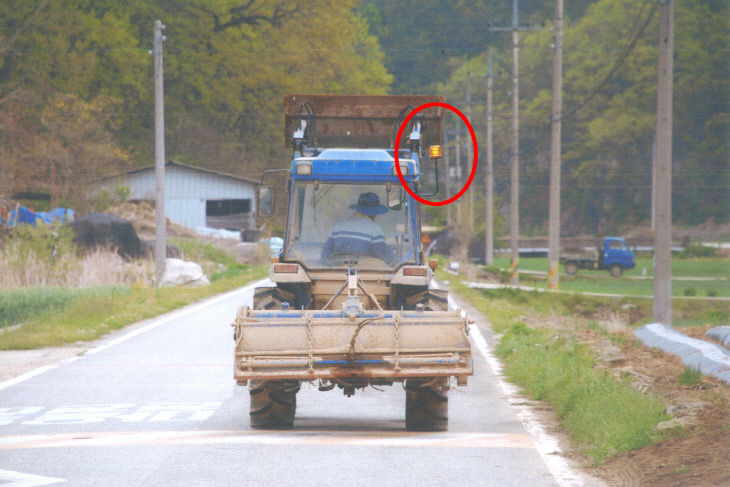 강화군 농기계 부착 등화장치 무상 지원