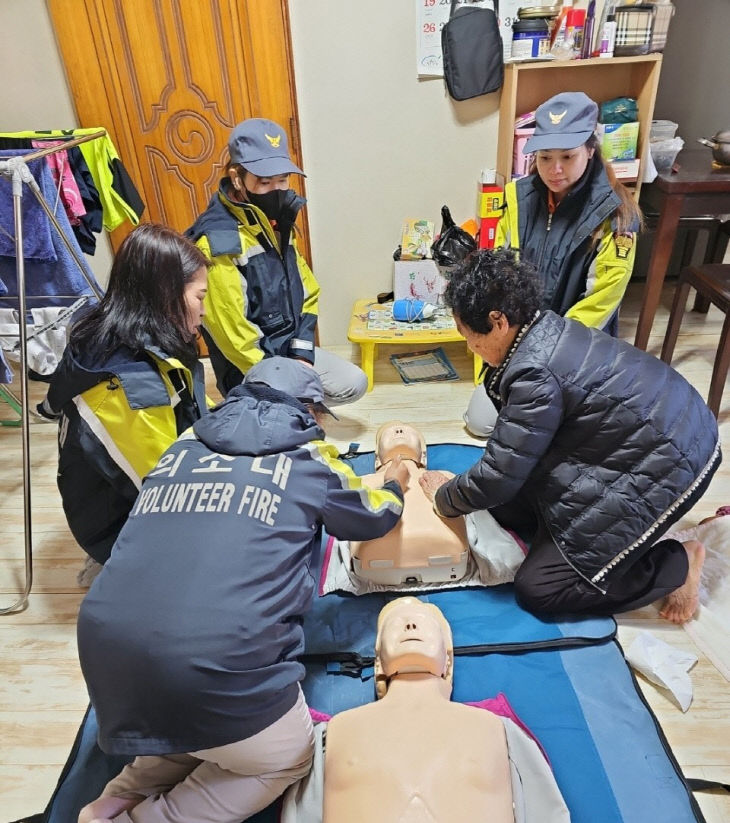 마을담당제 심폐소생술 교육