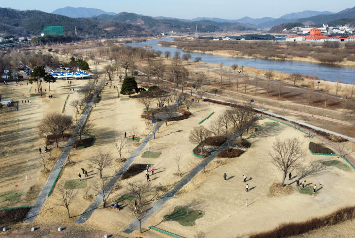 합천군 파크골프장 4월20일 까지 휴장