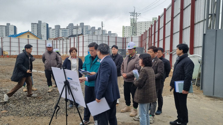 정화영 부안군 부군수, 주요 사업장 현장행정 전개1