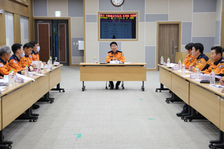 공주소방서, 대형산불 대비 긴급구조통제단 도상훈련 실시