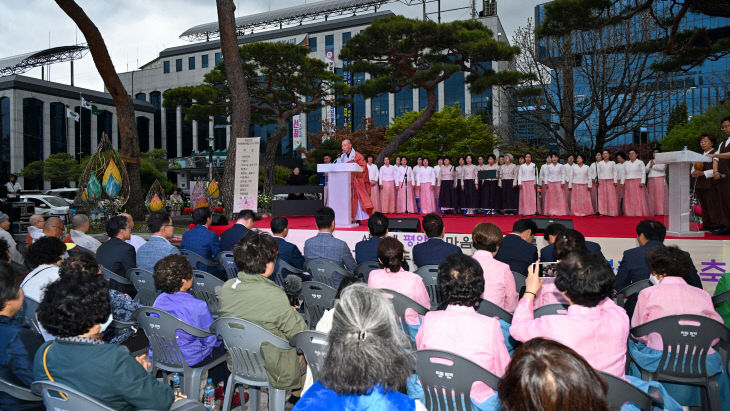 거창군 불기2569년 부처님오신날 거창연등축제 점등식