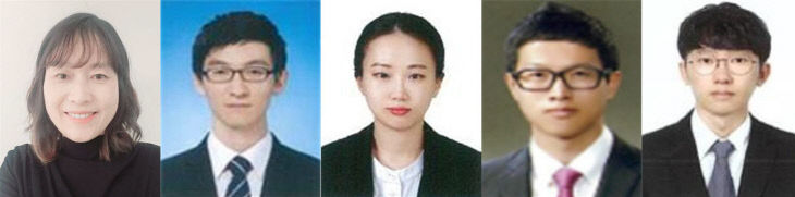 1.왼쪽부터 신정연, 김승규, 박지용, 김건호, 조재민 주무관