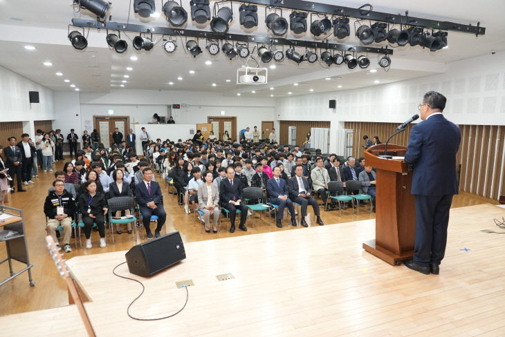 서천군이 개최한 청소년 진로박람회 나비투어