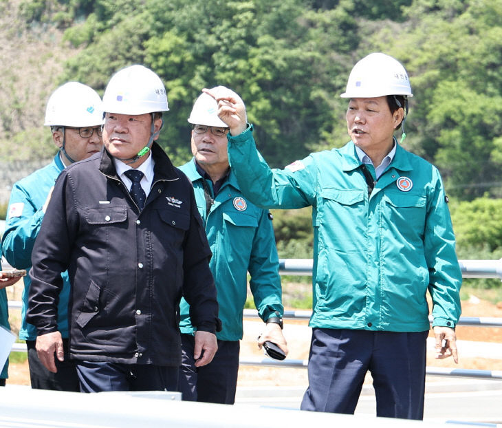 여름철풍수해대비산청법평지구현장점검(1)