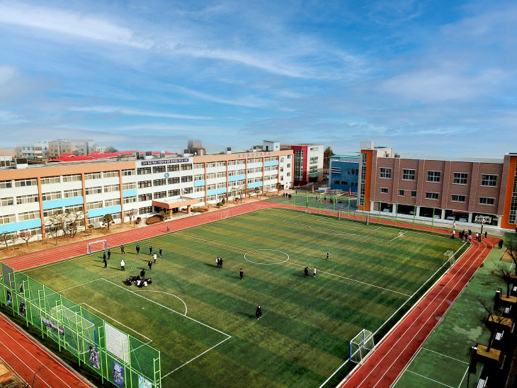 대전동산고 학교전경 학교사진(2022.03.01.)
