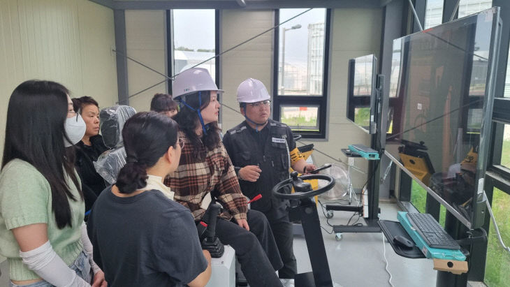 여성농업인 대상 농기계 현장실습교육