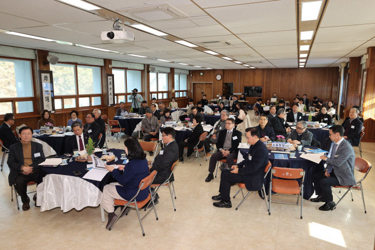 지난해 정책자문단 운영 사진