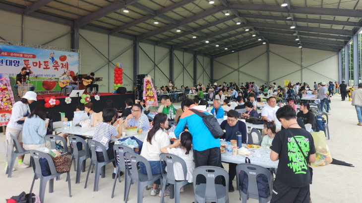 합천군 대양 유기농 토마토축제