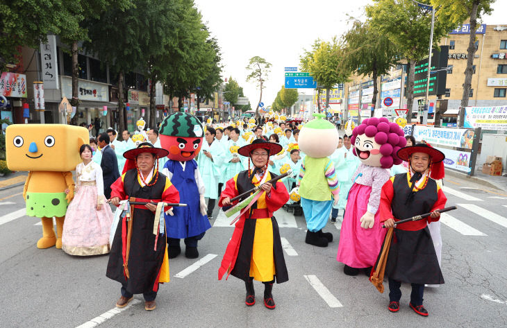 [자료사진] 제51회 고창모양성제 거리퍼레이드