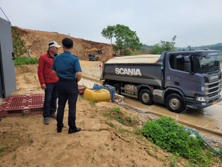 250523 고창경찰서, 해리파출소 토취장 점검 및 안전 운행 당부