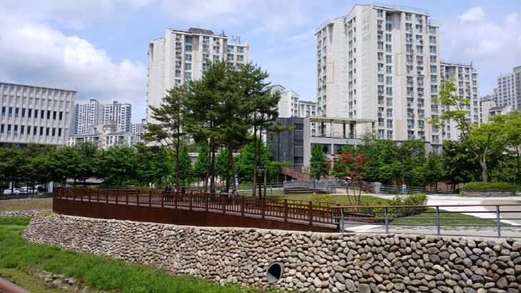 송산3동 ‘다목적 쉼터’ 조성
