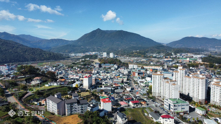 산청읍 전경