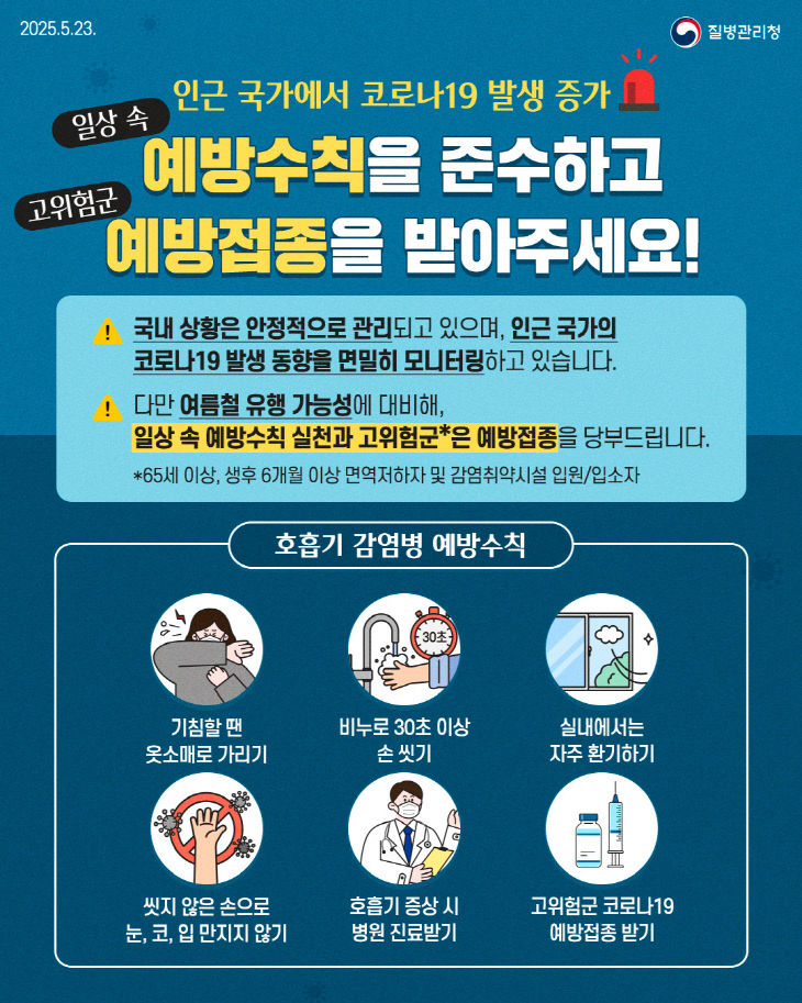 2.코로나19 예방수칙 및 고위험군 예방접종 포스터