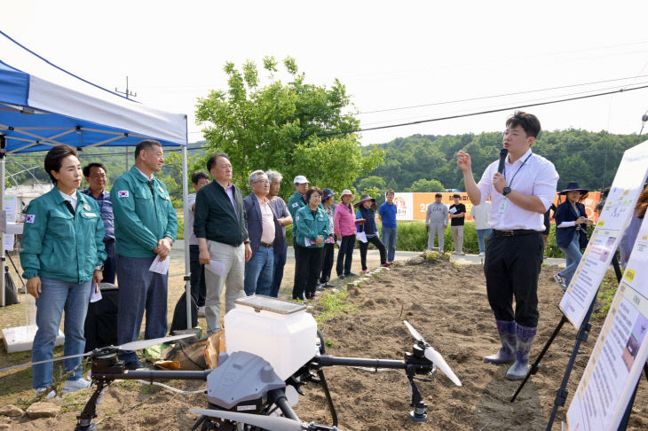 벼 직파재배 기술 연시회