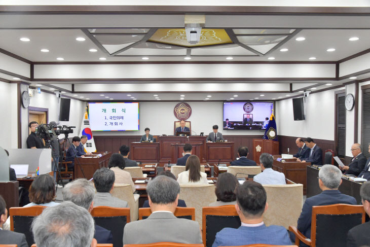 2025. 6. 2. 제338회 동두천시의회 제1차정례회 개회식
