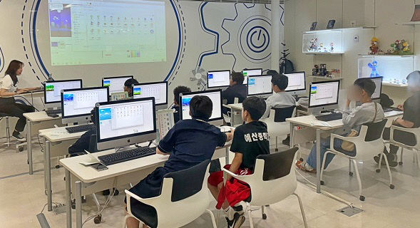 아산시 청소년 방문 체험사진 (2)