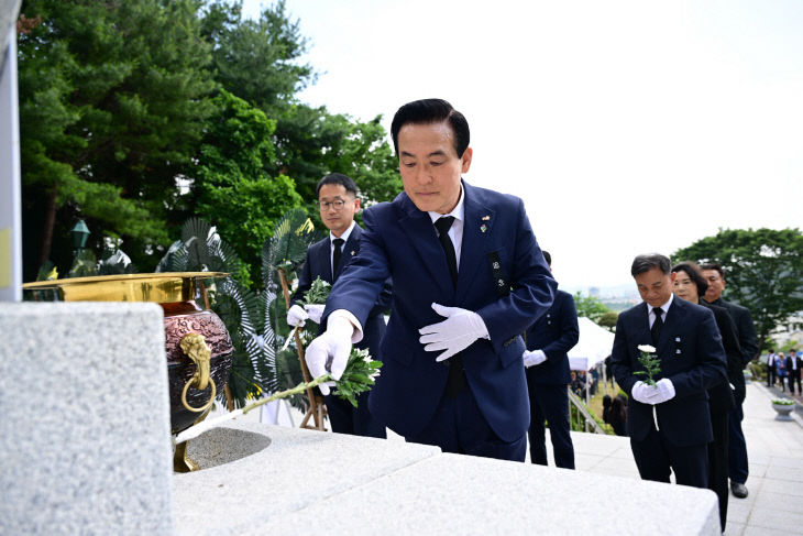 현충일 추념식 (2)