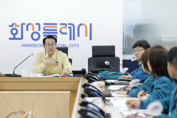 정명근 화성시장, ‘대통령 주재 회의’ 참석