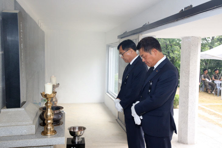 0606 정읍시, 제70회 현충일 추념식 엄숙히 거행 (2)
