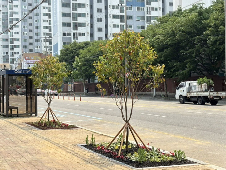 [산림녹지과]백토로가로정원조성사업완료2