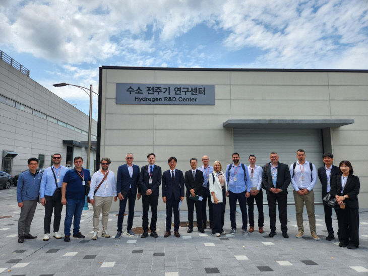 사진1. 세르비아의 주요 수소 유관기업 관문했다