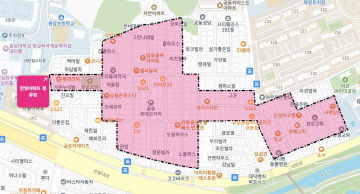 한빛아파트정류장상권