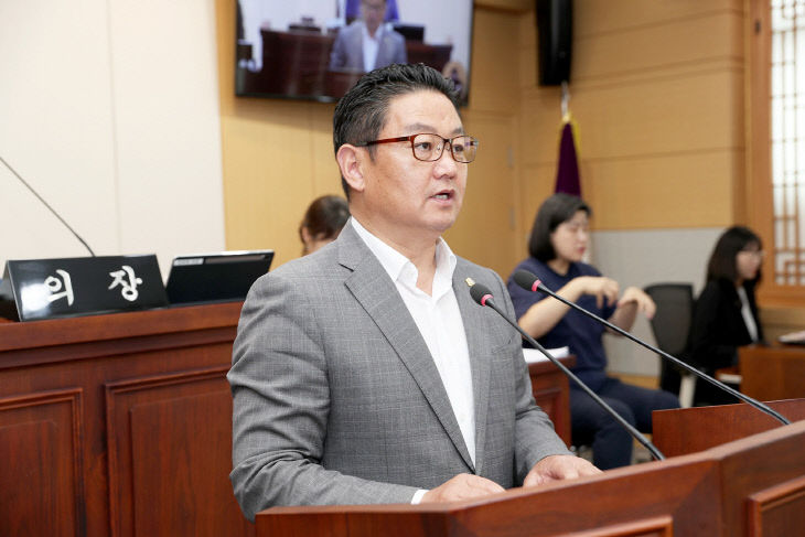 5분발언 사진(김영인 의원)