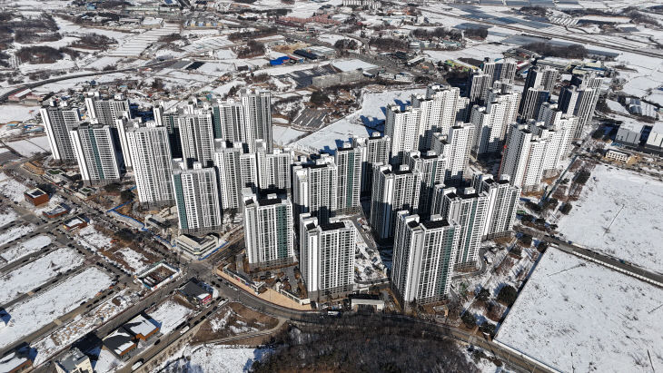 성본산업단지 공동주택 전경(25.2.)