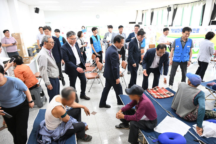 거창군 농촌 왕진버스 운영
