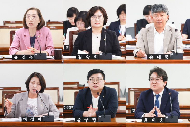 보도자료(부평구의회  의원발의 조례안 7건 상임위 통과)