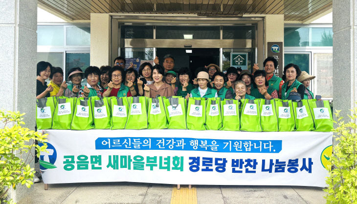공음면 새마을부녀회, 경로당 반찬 나눔 2
