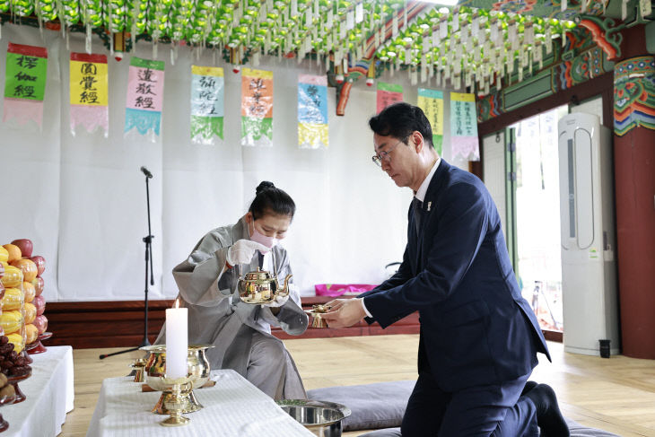 정명근 화성시장, 기신제 봉행 ‘융릉 사도세자’ 추모