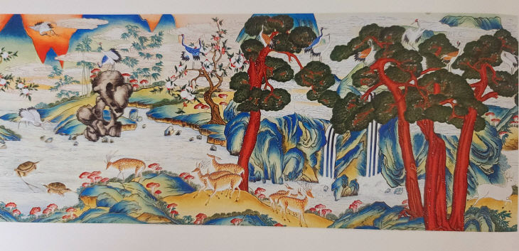 김미정 작가 십장생도