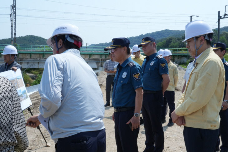 대전청장 집중호우 대비 현장점검(사진) (2)