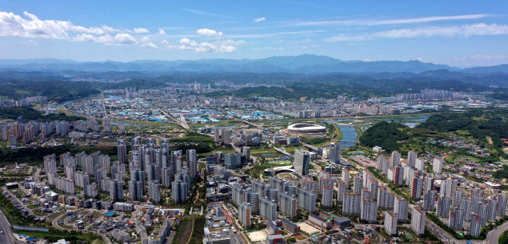 혁신도시 전경사진