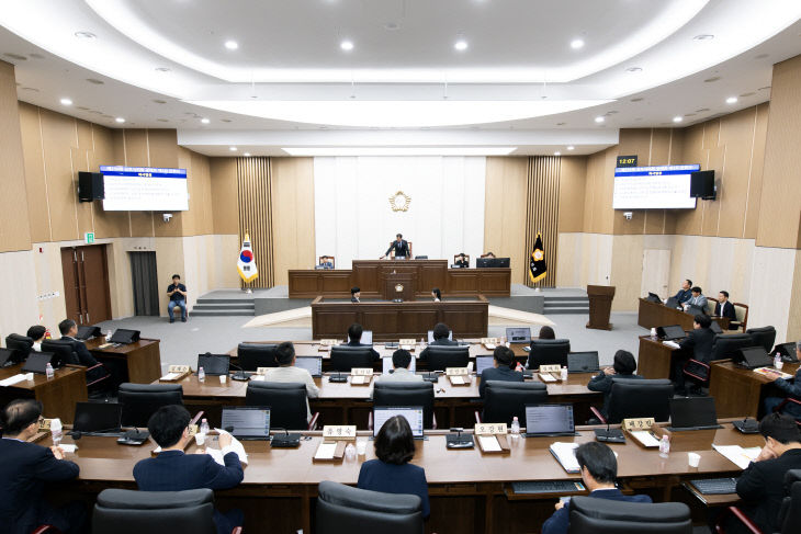2025-06-20 제259회 정례회 제3차 본회의 전경