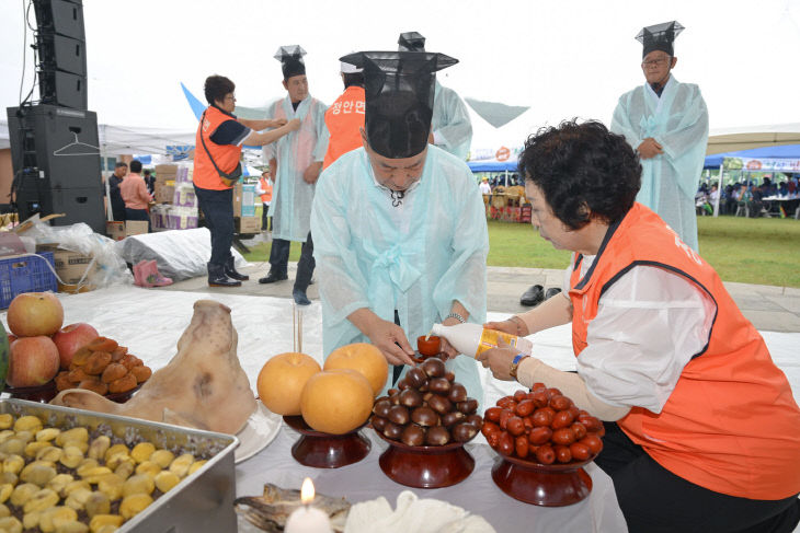 제1회 정안 밤꽃축제