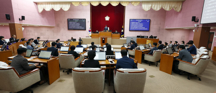 안양시의회,  ‘제303회 정례회’ 폐회