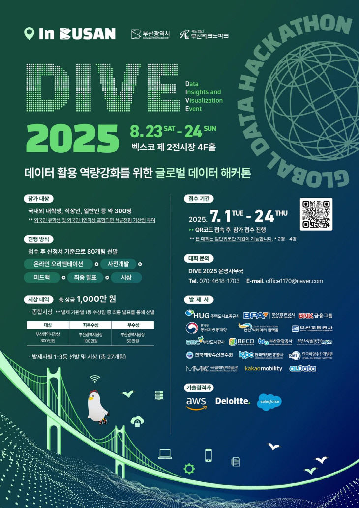 세계적(글로벌) 데이터 해커톤 안내문