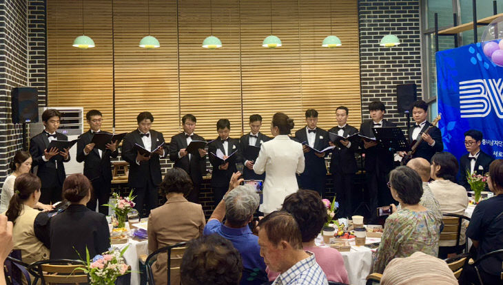 'BOYS VOICE' 합창 공연 모습.