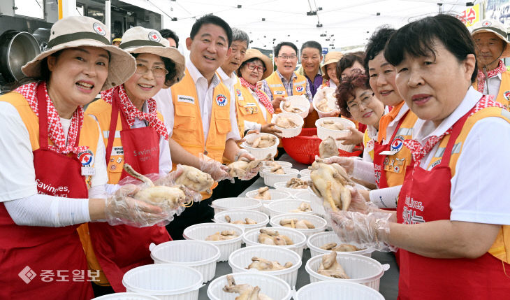 20250703-삼계탕 나눔1