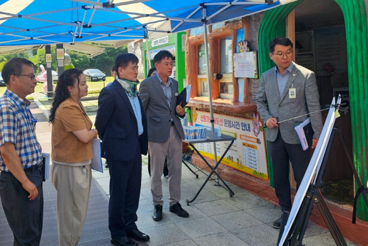 심상철 부군수, 주요 현안 현장 특별점검