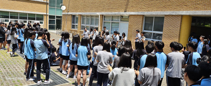 입학, 개학 100일 축하 행사