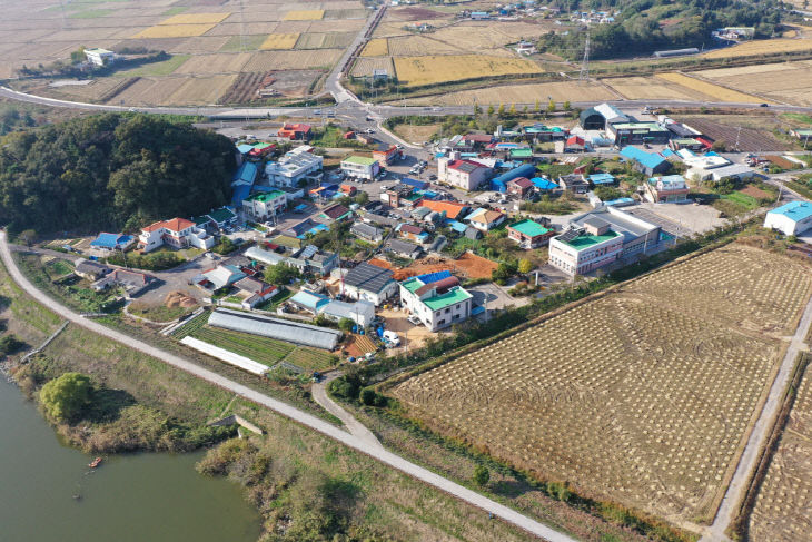 서천군 옥포1리 전경