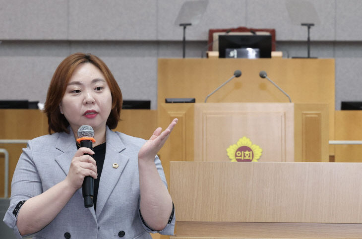 경기도의회 전자영 의원,  ‘구갈 갈곡초’ 지방의회 체험.