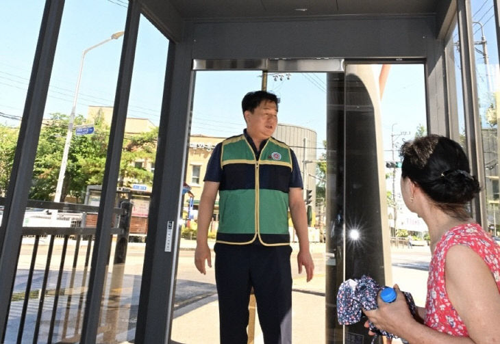 임병택 시흥시장, 현장점검 ‘폭염’ 대비.