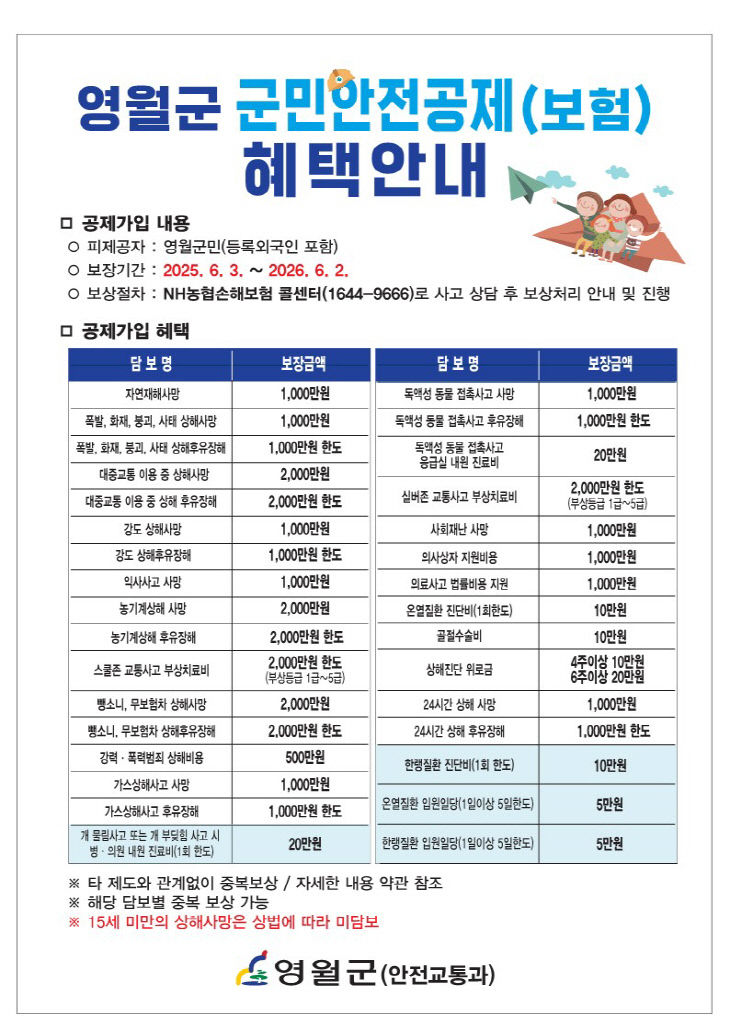 2 _ 2025 영월군 군민안전보험 홍보 포스터_1