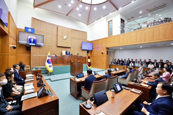 [보도자료 사진] 250715_부안군의회_제363회 임시회 개회